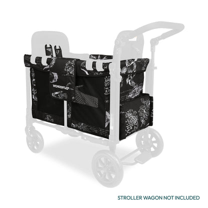 WonderFold W2 Elite/luxe Carriage Fabric - Van Gogh Sketches - W2CF2-VGSK