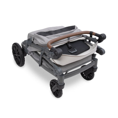 WonderFold L4 Quad (4 Seater) Stroller Wagon - Gray