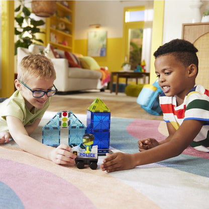 Magna-Tiles Police Patrol, 20 Piece Set - 252020PO