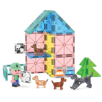 Magna-Tiles Puppy Park, 27 Piece Set - 252027DD