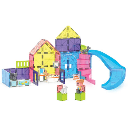 Magna-Tiles Pet Playhouse, 50 Piece Set - 252050PP