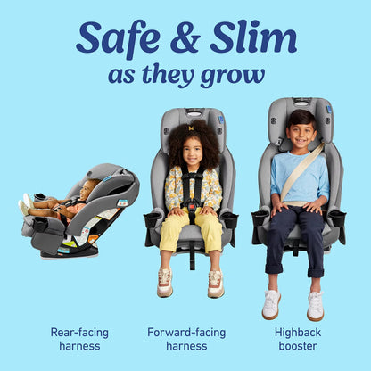 Graco SlimFit3 LX 3-in-1 Convertible Car Seat - Lilac