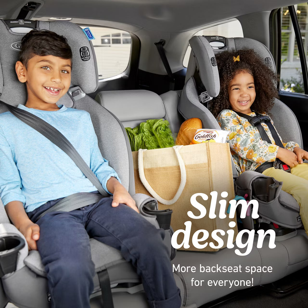 Graco SlimFit3 LX 3-in-1 Convertible Car Seat - Lilac
