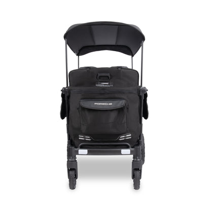 WonderFold L4 Quad (4 Seater) Stroller Wagon with Non-Electric Wheels - Porsche