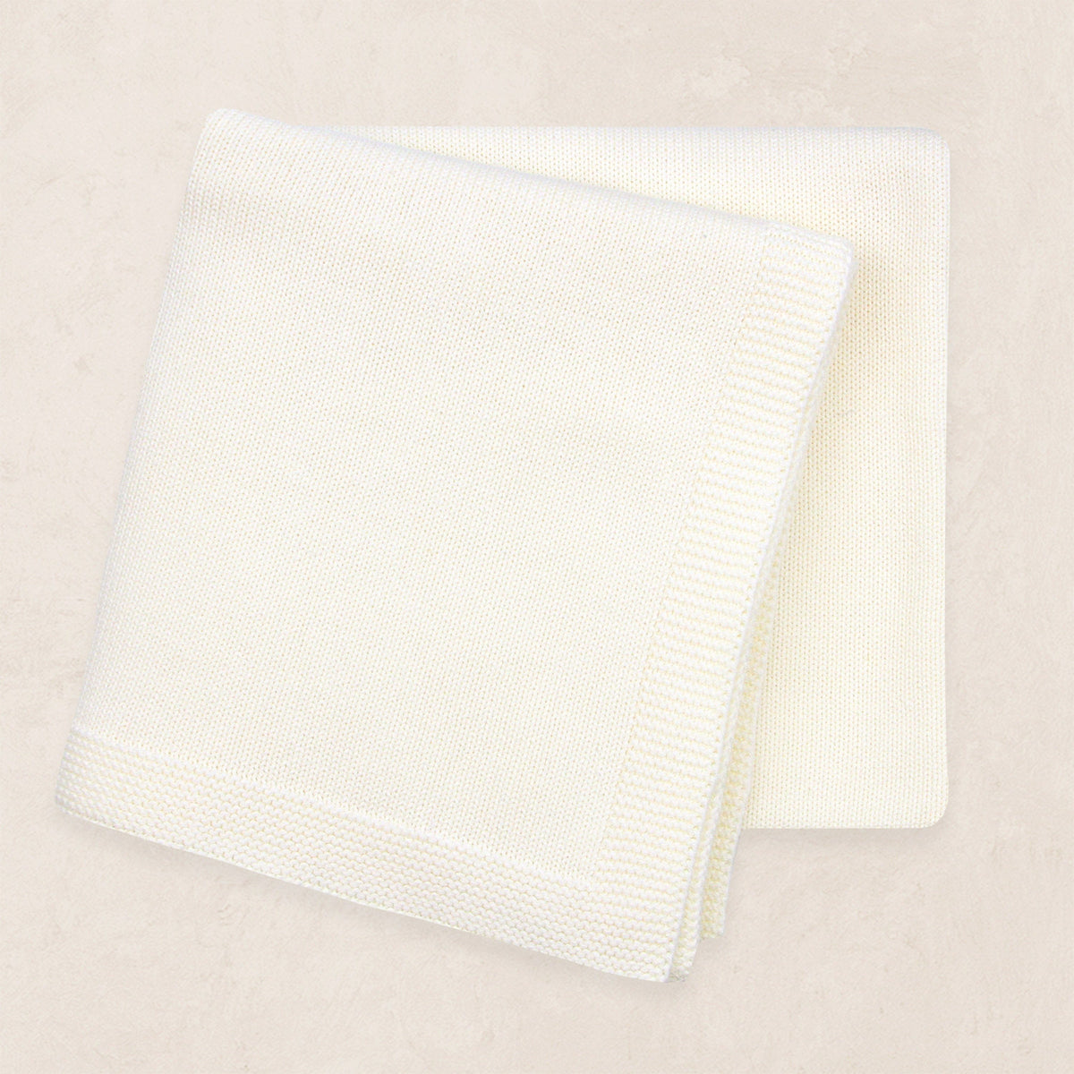 Lou Lou & Company Knit Blanket - Ivory