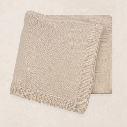 Lou Lou & Company Knit Blanket - Tan