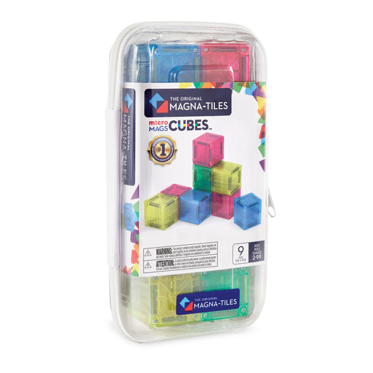MAGNA-TILES microMAGS Cubes 9-Piece Set