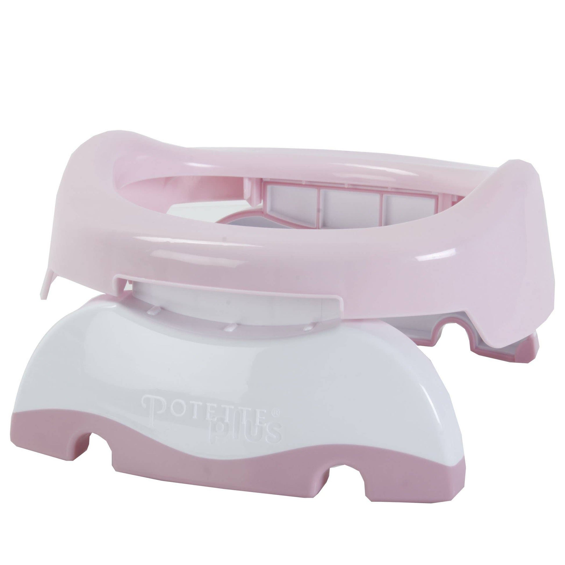 Potette Plus 2-in-1 Portable Potty - Pastel Pink
