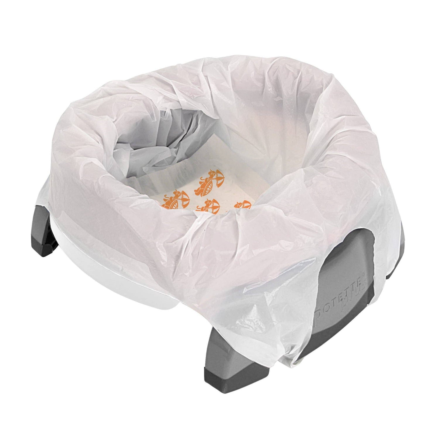 Potette Plus 2-in-1 Portable Potty - White
