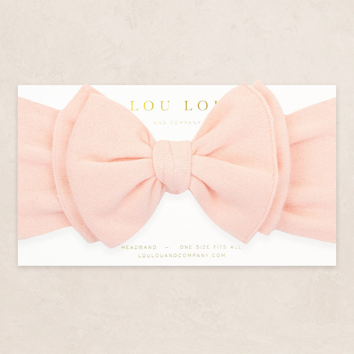 Lou Lou & Company Knit Headband - Ballet