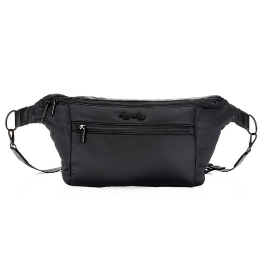 Itzy Ritzy Ritzy Pack Fanny Pack & Crossbody Diaper Bag - Black - PB1000
