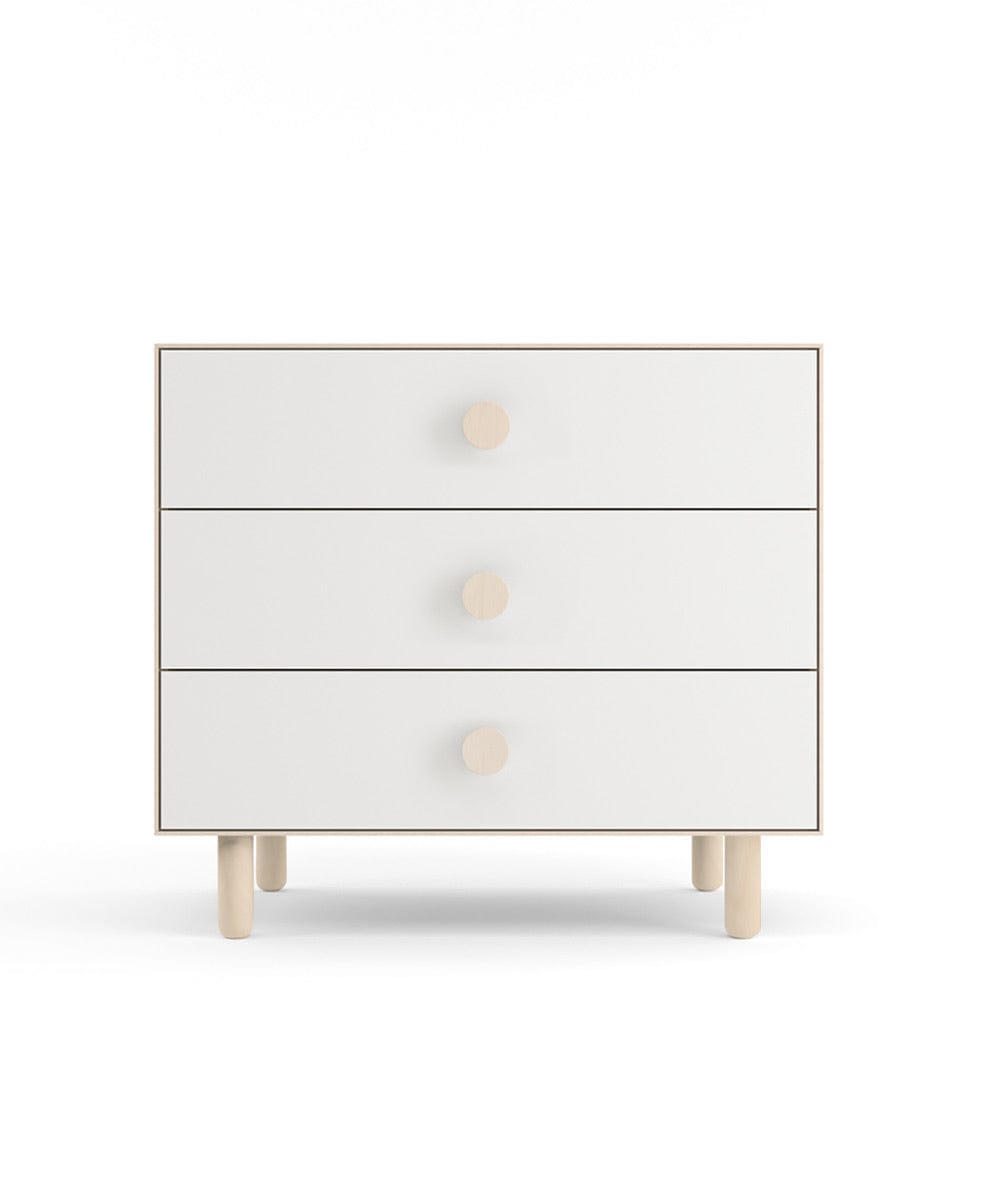 Oeuf Dot 3 Drawer Dresser - Birch - 2M3D-M-01