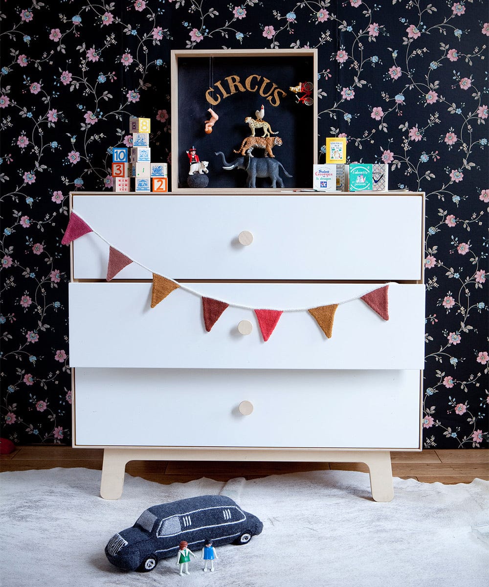 Oeuf Sparrow 3 Drawer Dresser - Birch - 2M3D-S-01