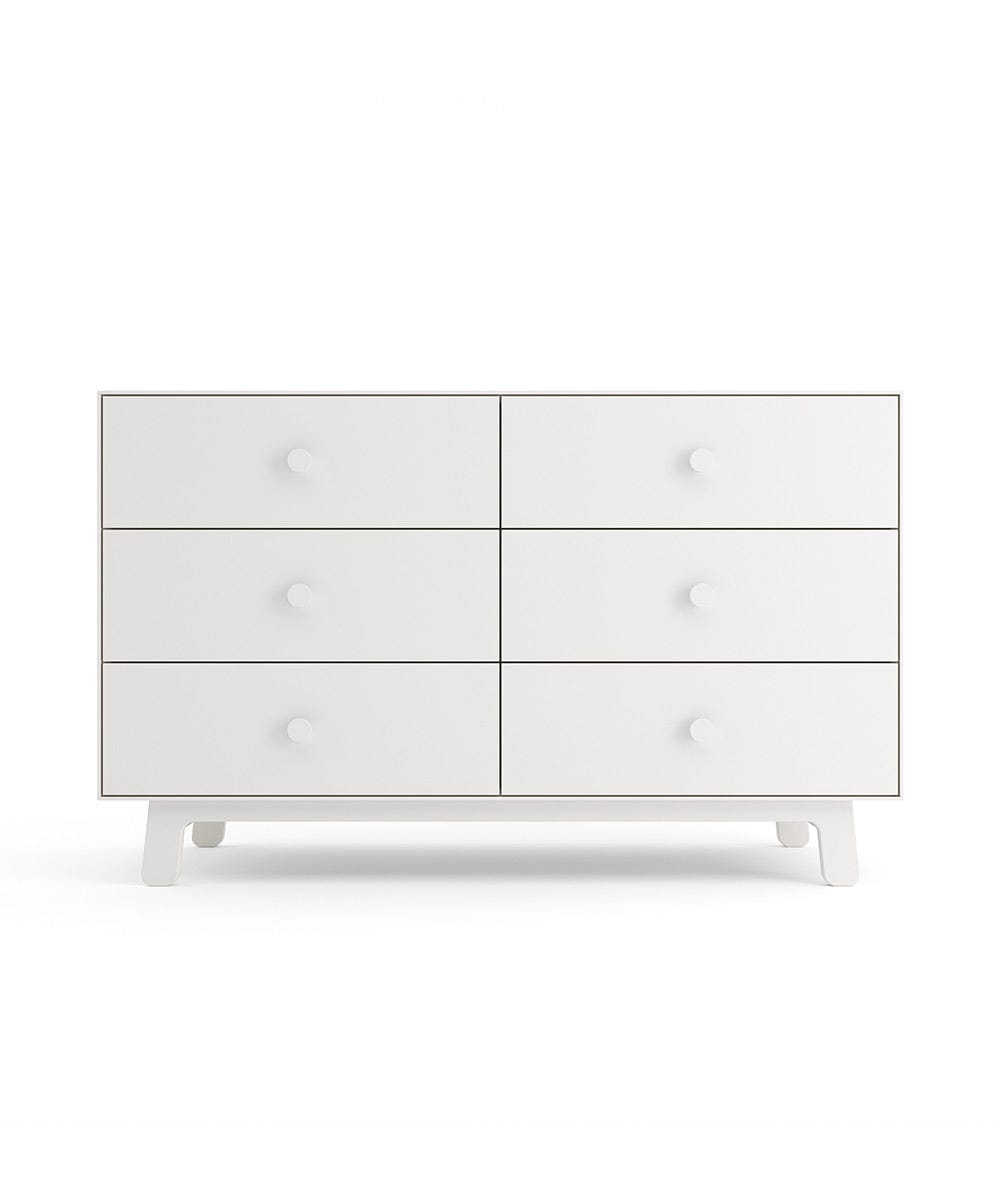 Oeuf Sparrow 6 Drawer Dresser - White - 2M6D-S-03