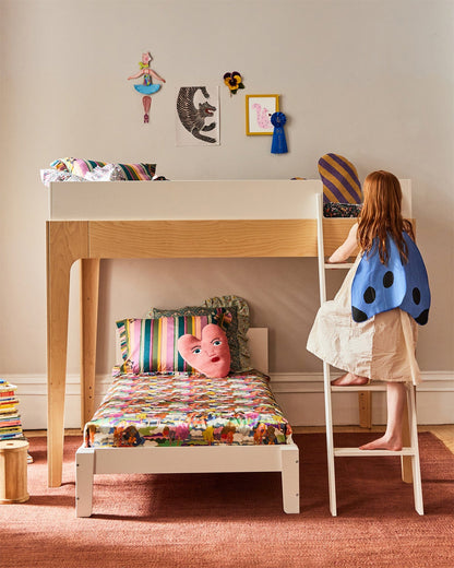 Oeuf Perch Full Size Loft Bed - Birch - 2PFLB01