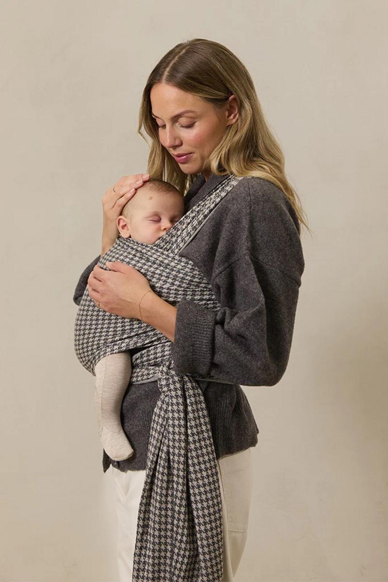 Solly Baby Wrap - Stormy Houndstooth - AFH-01