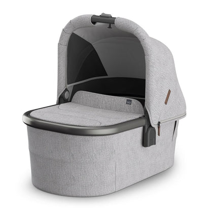 UPPAbaby Vista, Cruz, Ridge Bassinet V3 - Beau (Grey Chenille / Graphite Frame)