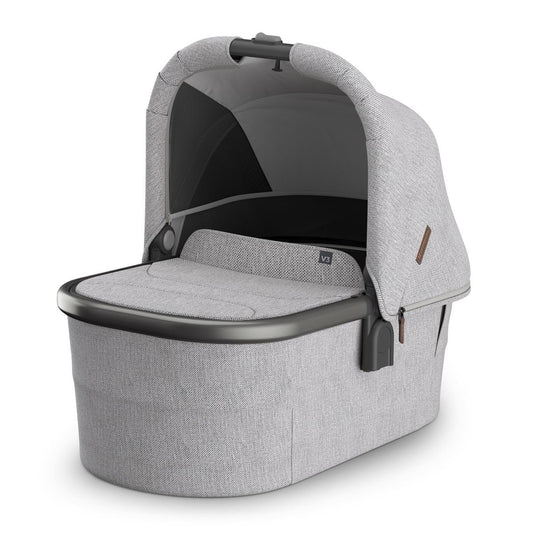 UPPAbaby Vista, Cruz, Ridge Bassinet V3 - Beau (Grey Chenille / Graphite Frame)