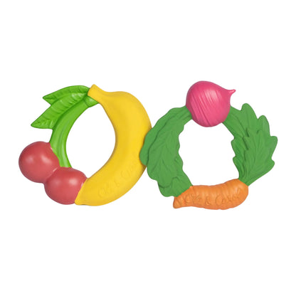 Oli & Carol Fruit Teething Ring