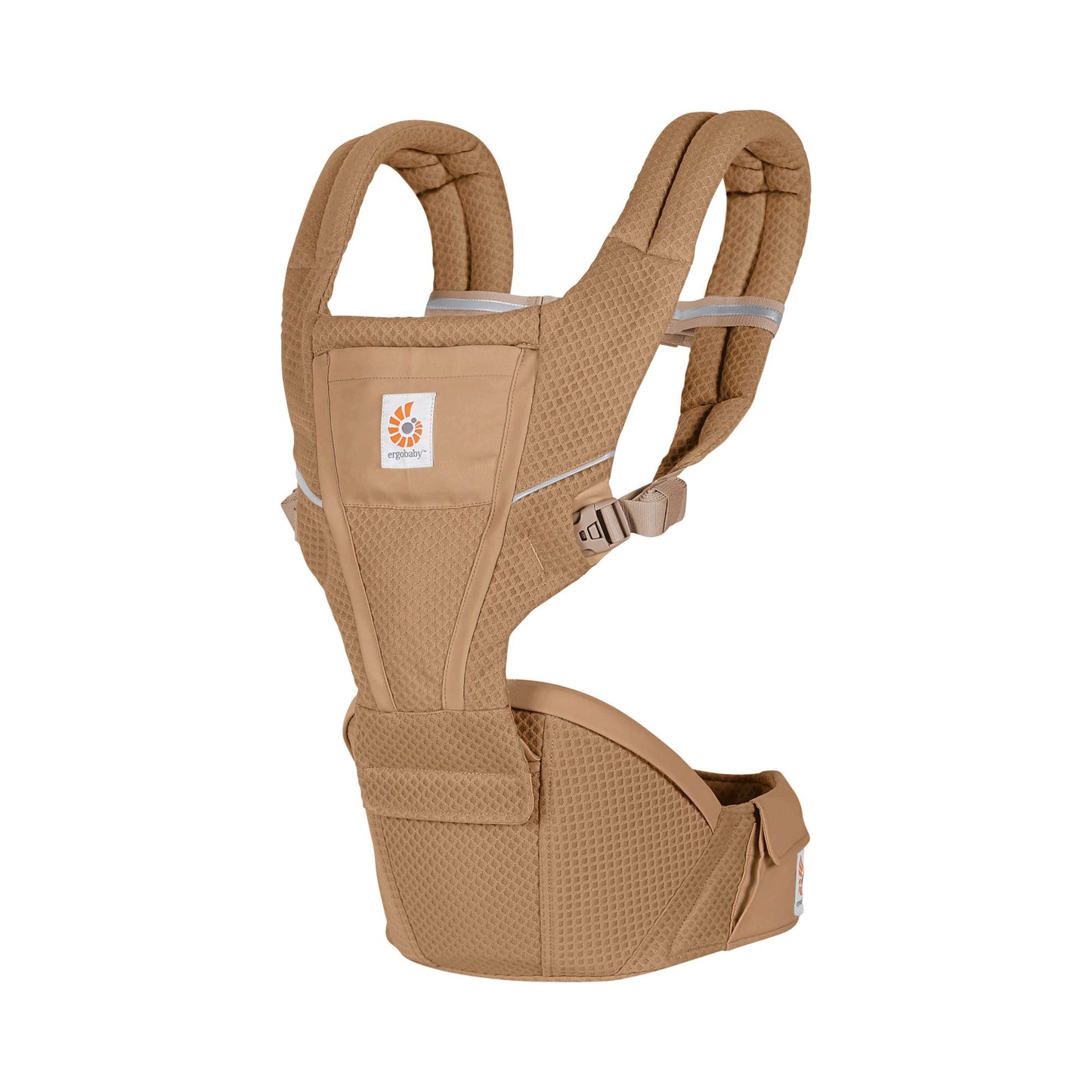 Ergobaby Alta Hip Seat Mesh Baby Carrier - Camel Brown