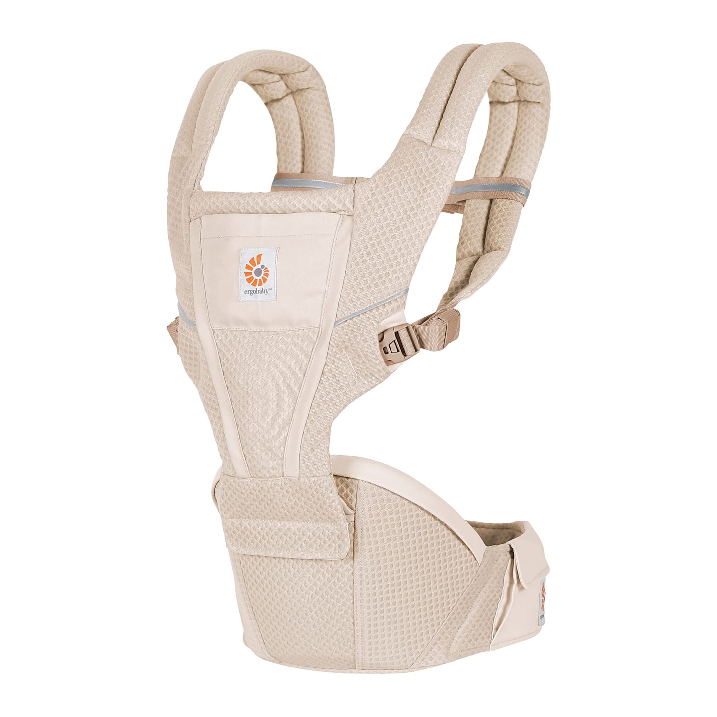 Ergobaby Alta Hip Seat Mesh Baby Carrier - Natural Beige