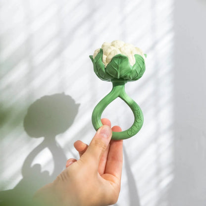 Oli & Carol Cauliflower Rattle Toy