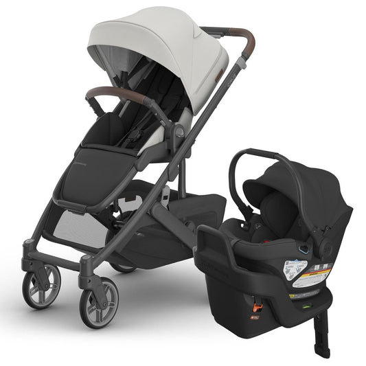 UPPAbaby Cruz V3 + Aria Travel System Bundle - Savannah / Jake - 0403-CRZ-NA-SAV-1001-ARI-US-JKE