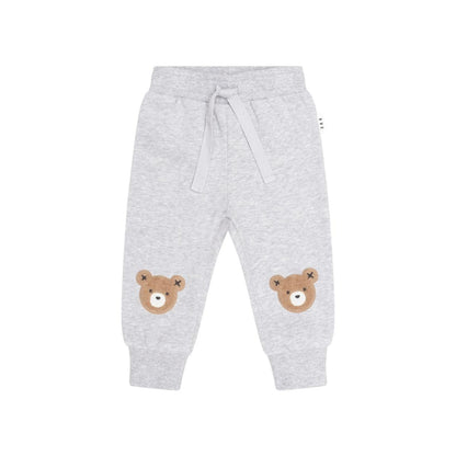 Huxbaby Furry Huxbear Sweatpant – Grey Marle, 6-12M