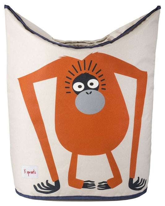3 Sprouts Laundry Hamper - Orangutan - ULHORG