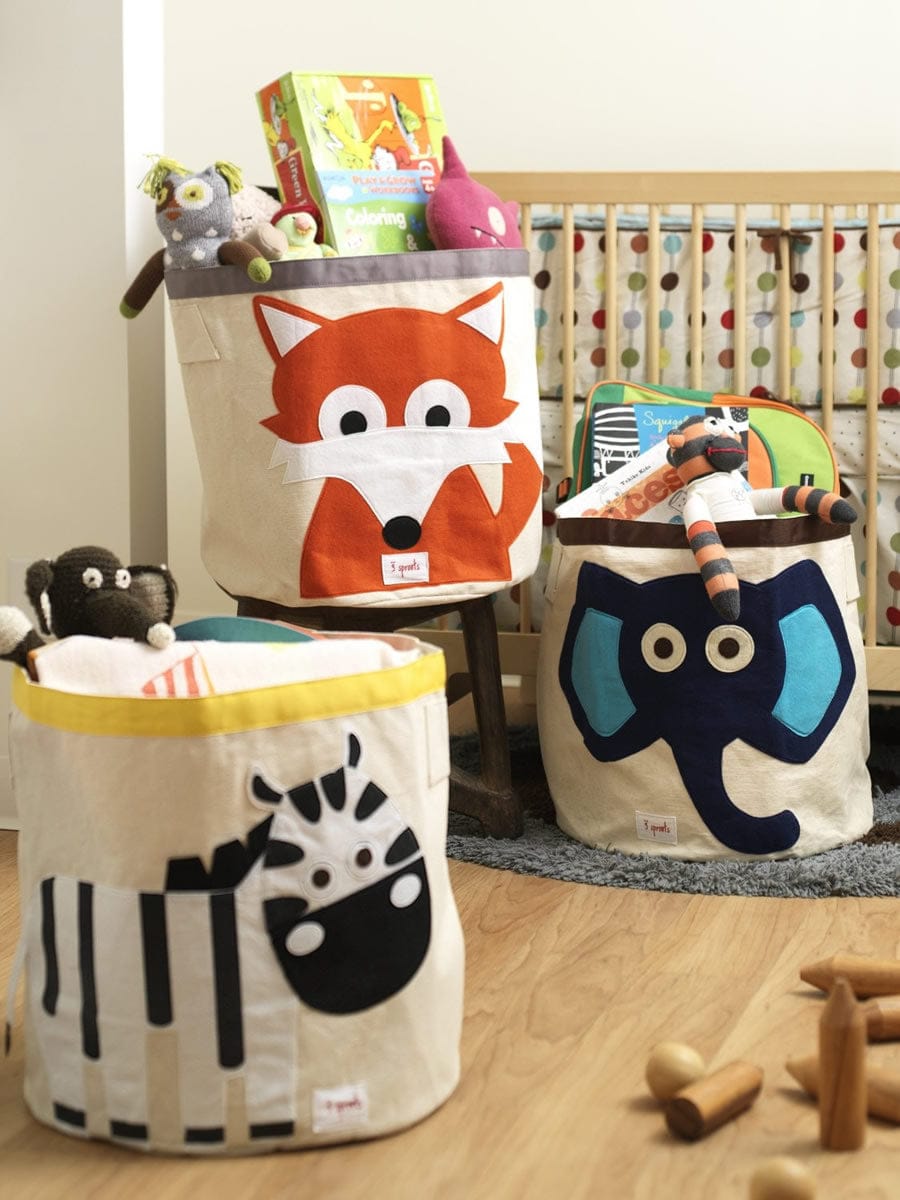 3 Sprouts Storage Bin - Fox Orange - UBNFOX