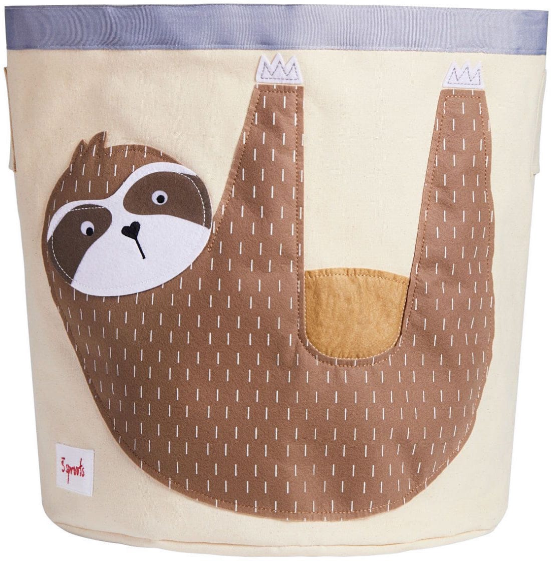 3 Sprouts Storage Bin - Sloth - UBNSLO