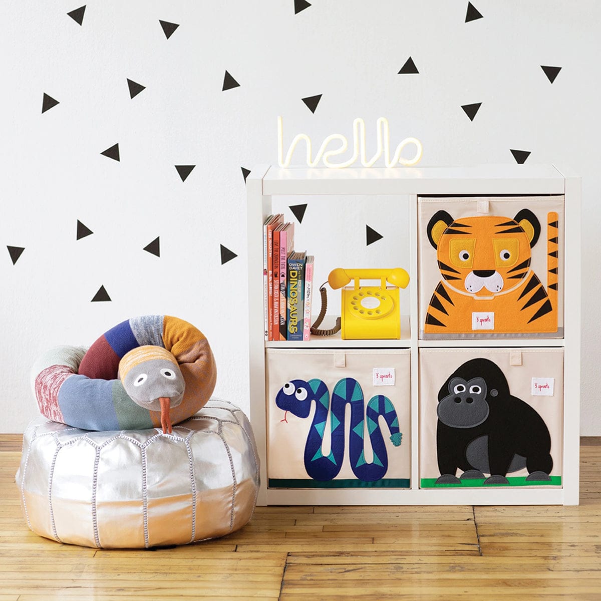 3 Sprouts Storage Box - Tiger - UBXTIG