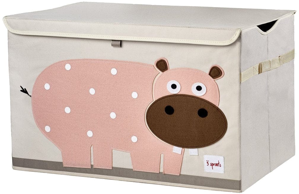 3 Sprouts Toy Chest - Hippo - UTCHIP