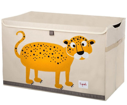 3 Sprouts Toy Chest - Leopard - UTCLEO