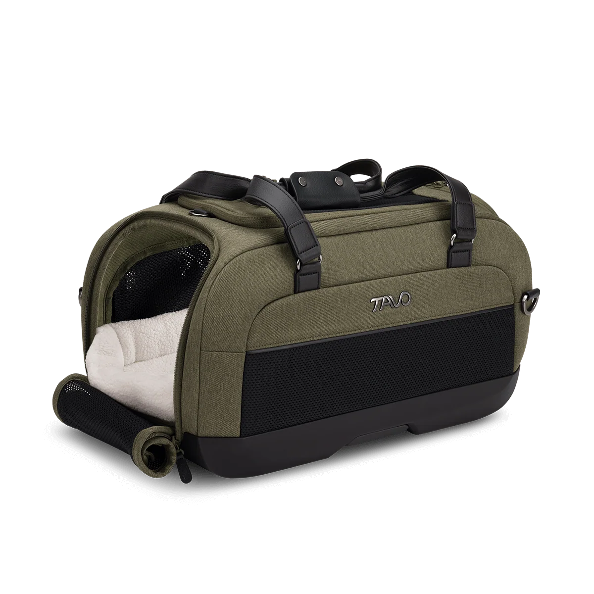 Tavo Pets Dupree II Airline Carry-On Pet Car Seat - Fern