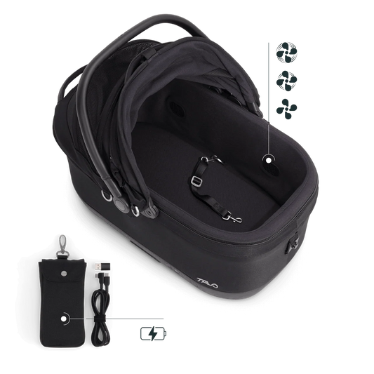 Tavo Pets Maeve iso6X Wind Pet Car Seat - Onyx