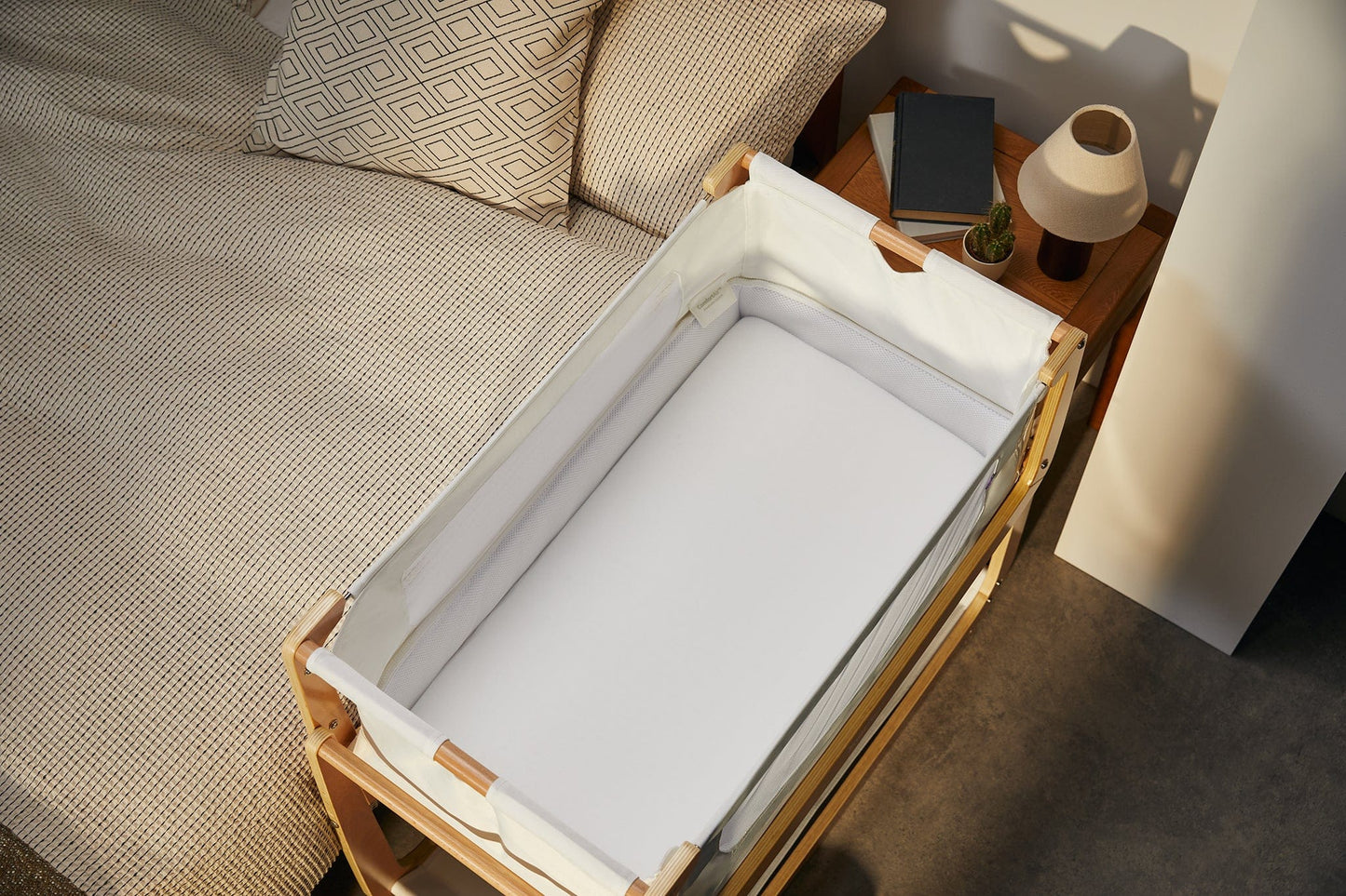 Snuz SnuzPod Crib Fitted Sheets, 2 Pack - Cloud - BD028BH