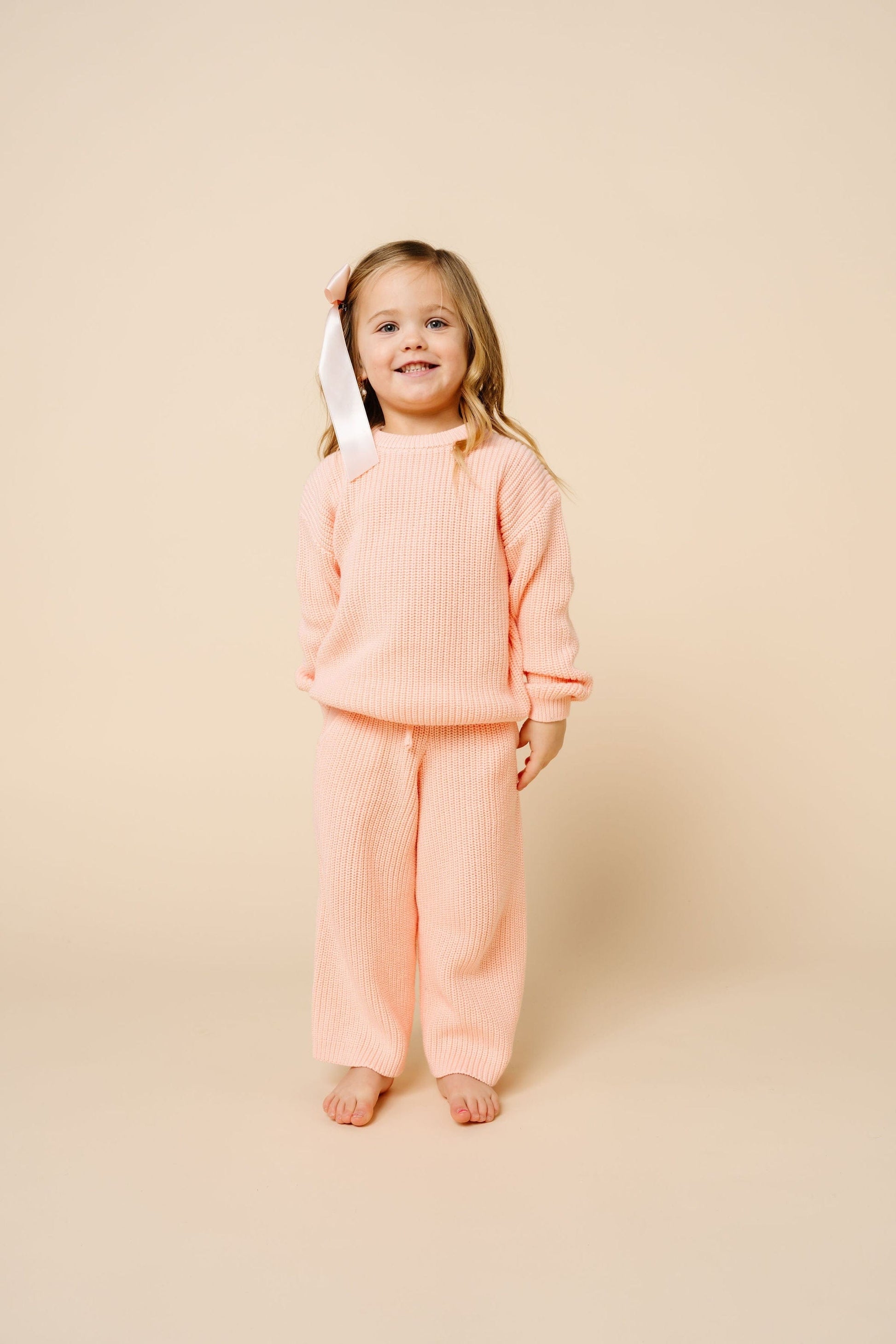 Lou Lou & Company Knit Chunky Sweater - Ballet, 3-6 Month