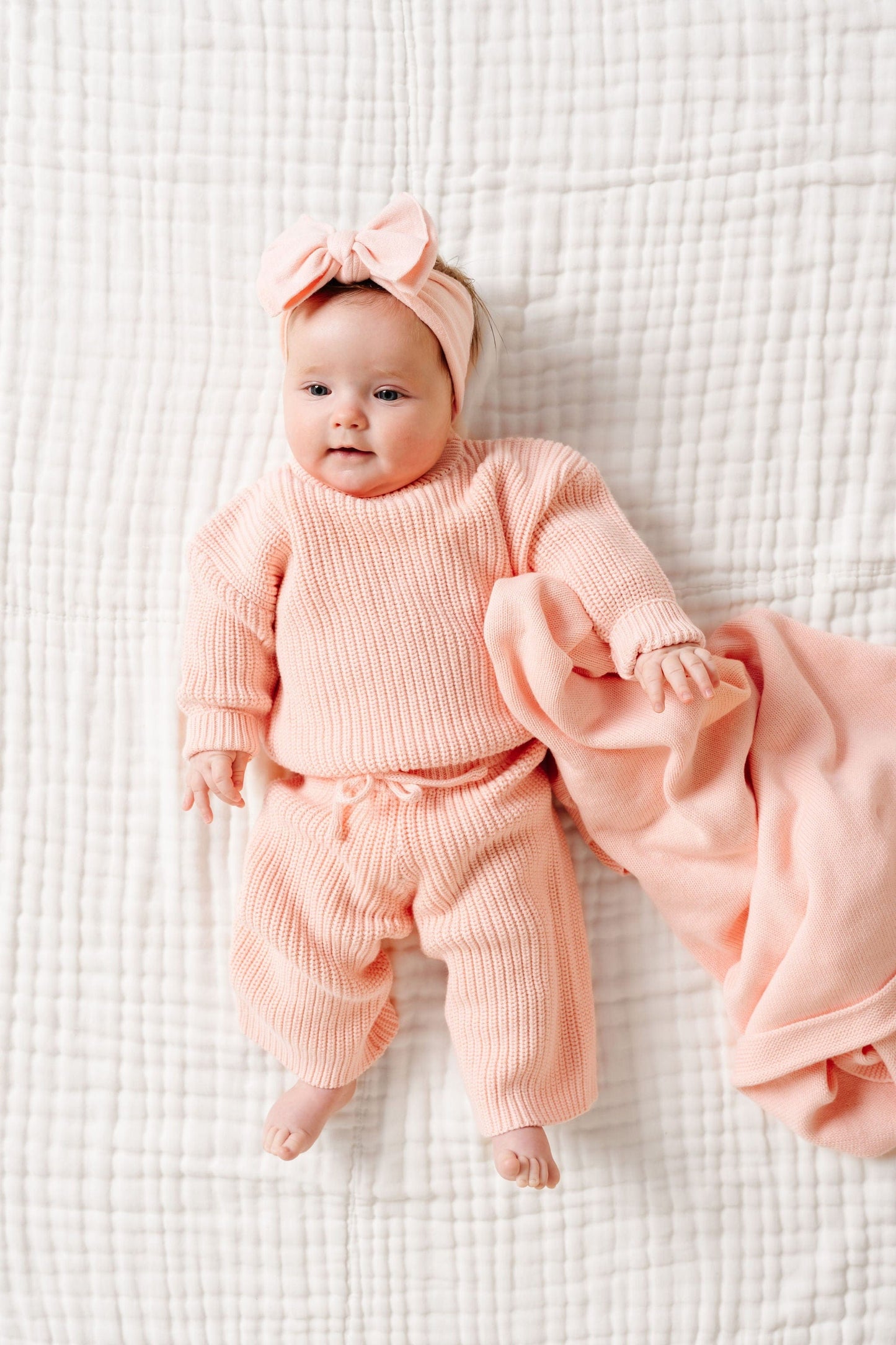 Lou Lou & Company Knit Chunky Sweater - Ballet, 6-12 Month