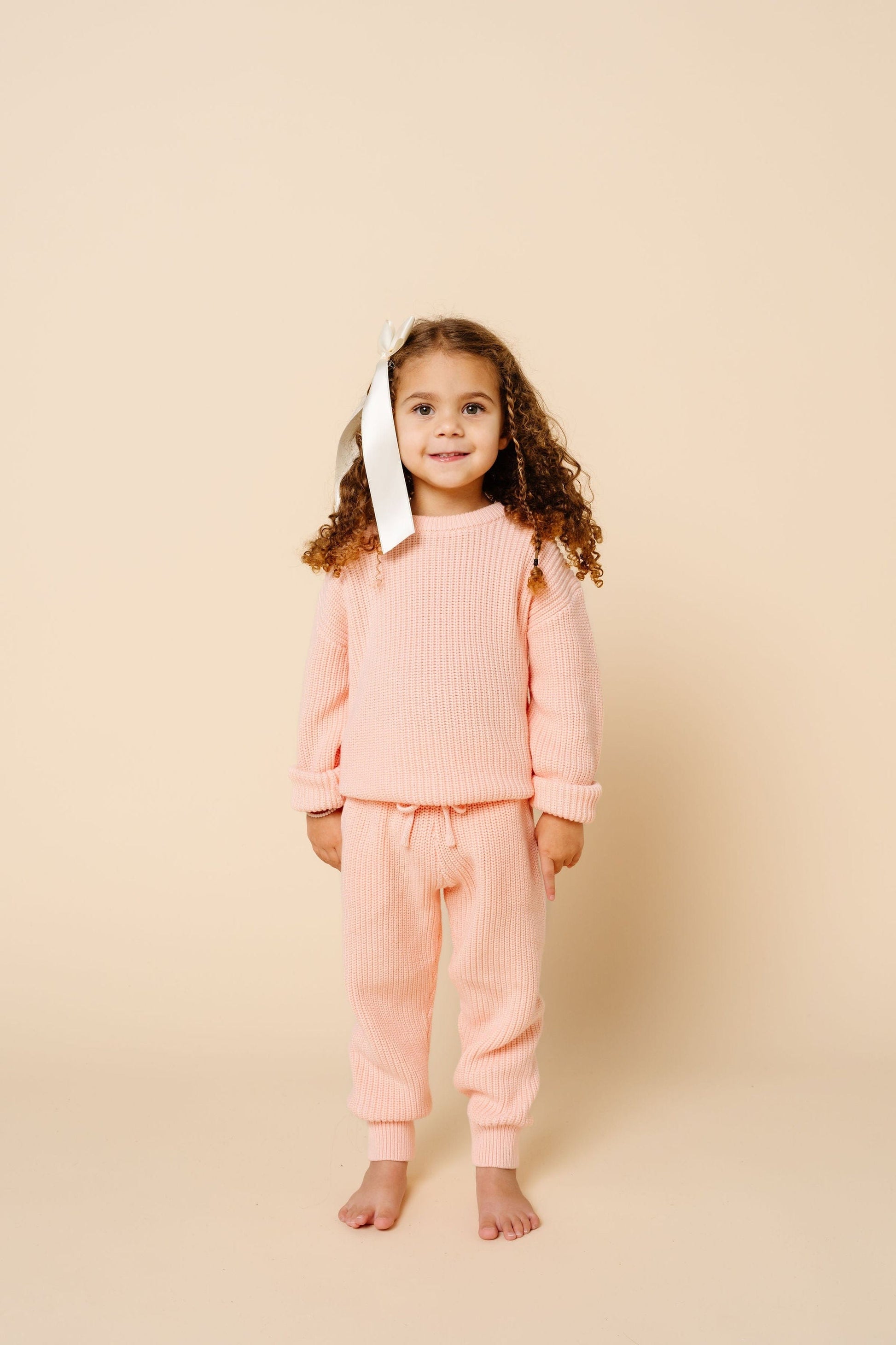 Lou Lou & Company Knit Chunky Sweater - Ballet, 6-12 Month