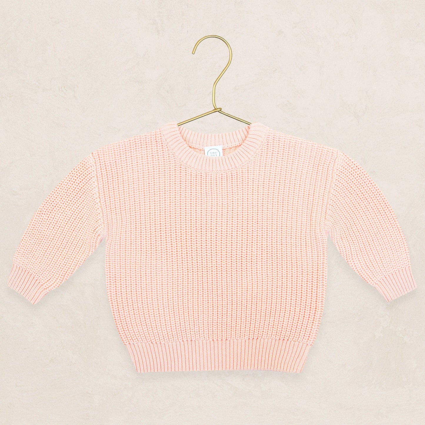 Lou Lou & Company Knit Chunky Sweater - Ballet, 6-12 Month