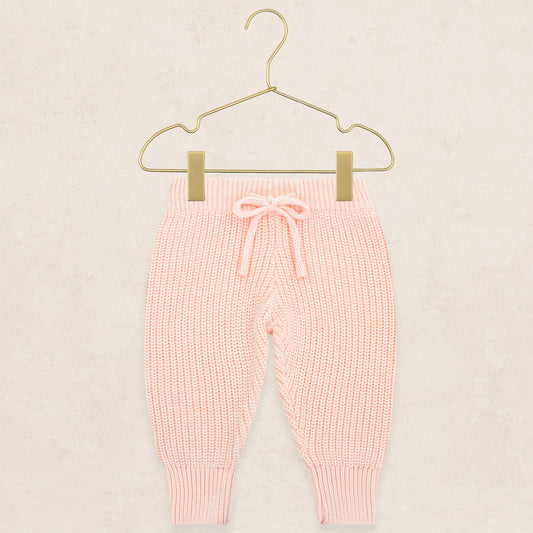 Lou Lou & Company Knit Jogger Pant - Ballet, 6-12 Month