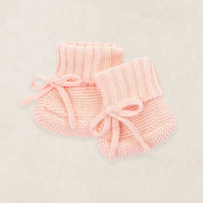 Lou Lou & Company Knit Booties - Ballet, 3-6 Month