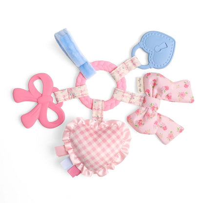 Itzy Ritzy Bitzy Busy Ring Teething Activity Toy - Bow
