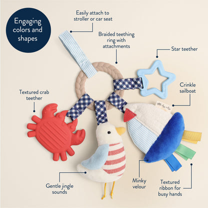 Itzy Ritzy Nautical Bitzy Busy Ring