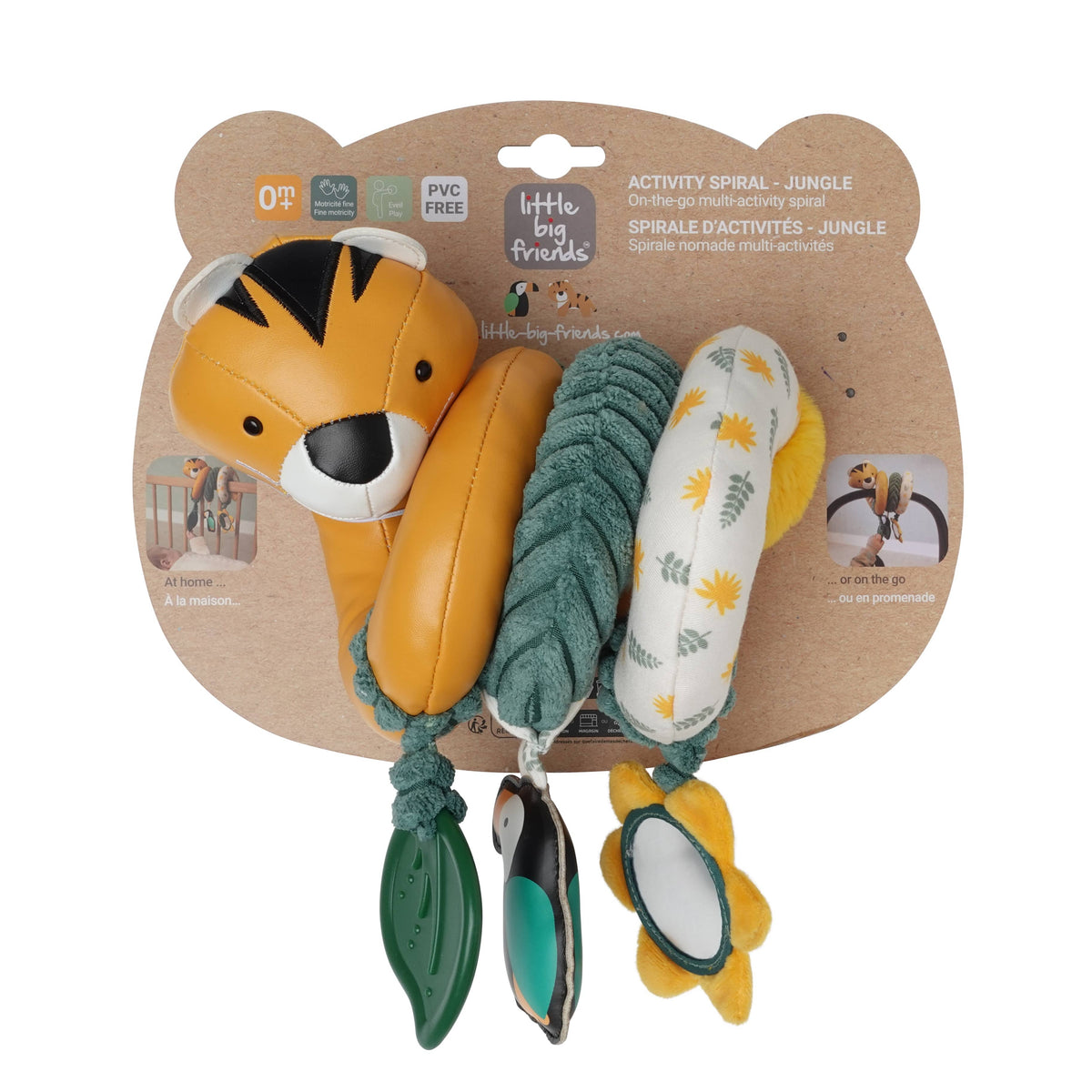 Little Big Friends Activity Spiral - Jungle - Image 5