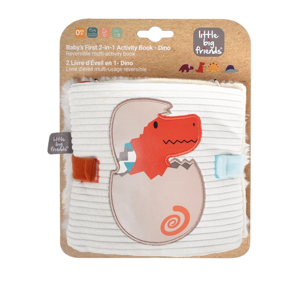 Little Big Friends Activity Book 2-in-1 - Dino - Image 5