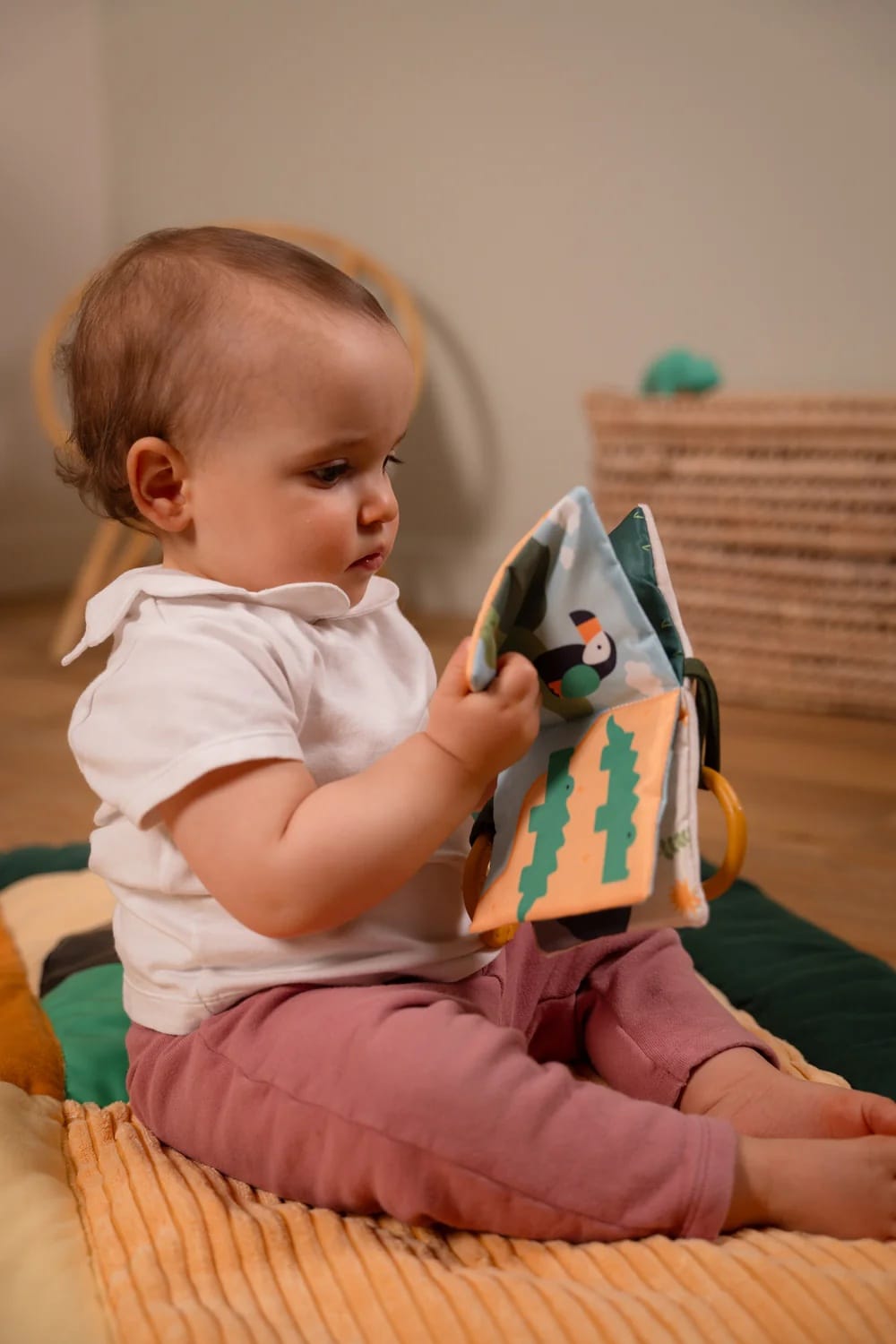 Little Big Friends Soft Baby Book - Jungle