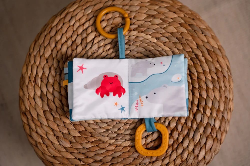 Little Big Friends Soft Baby Book - Ocean - Image 2
