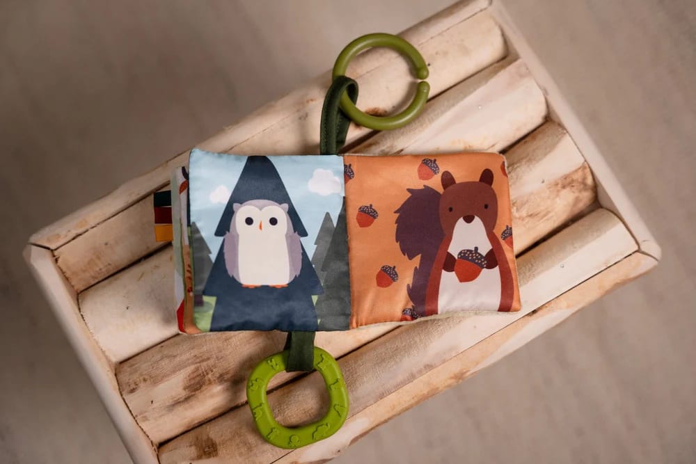 Little Big Friends Soft Baby Book - Forest - Image 2